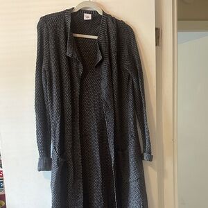 CAbi Women's Charcoal Cardigan Sweater